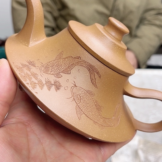 紫砂茶壶今天不知道为什么