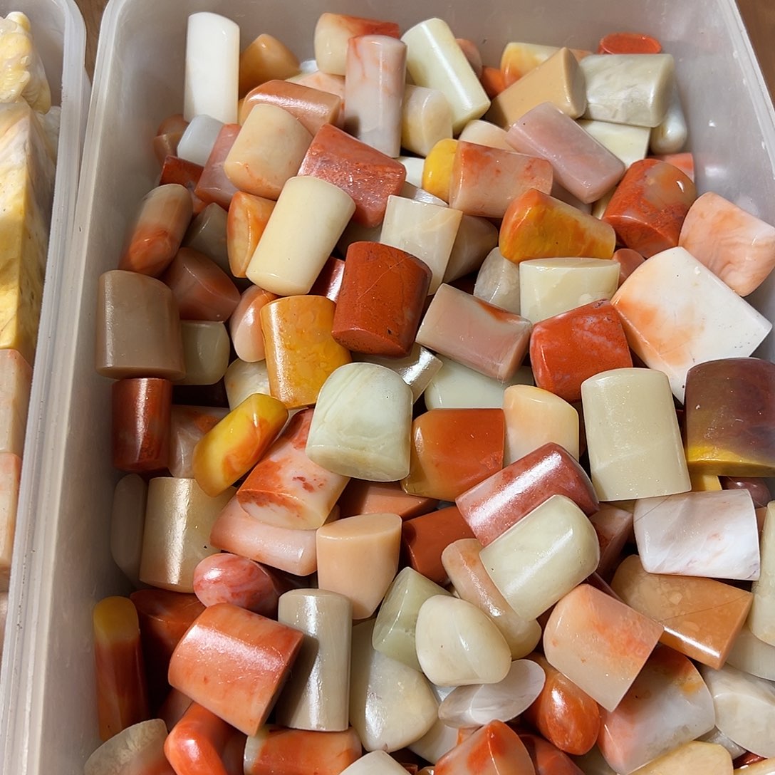 寿山石随机批发10个