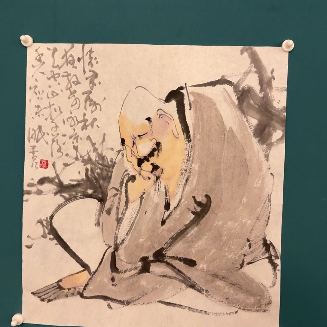国画雷公老师作品画作