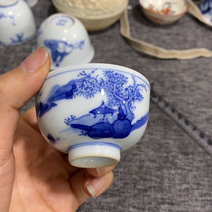 紫砂茶杯非常漂亮好看的碗