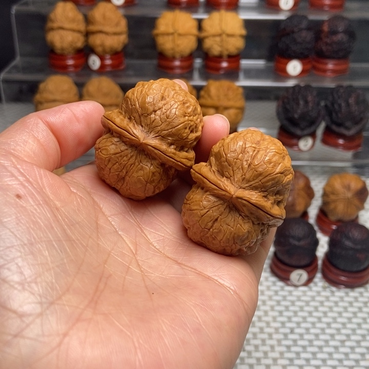 文玩核桃把件22元宝