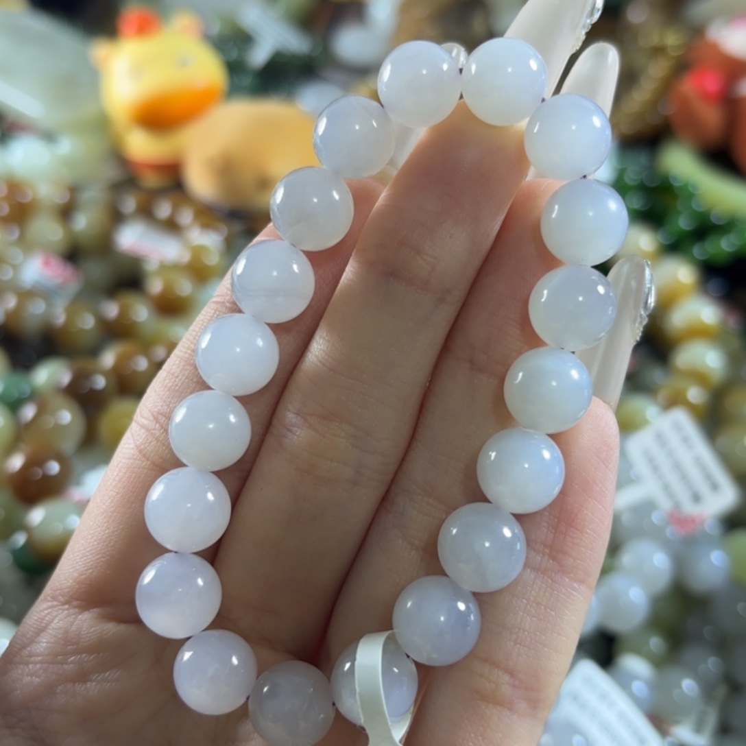 和田玉未镶嵌手链142