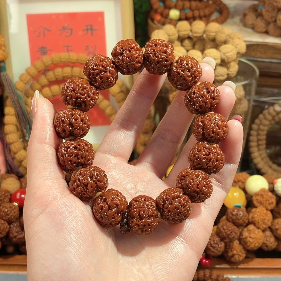 金刚菩提吊坠195玉华素肉