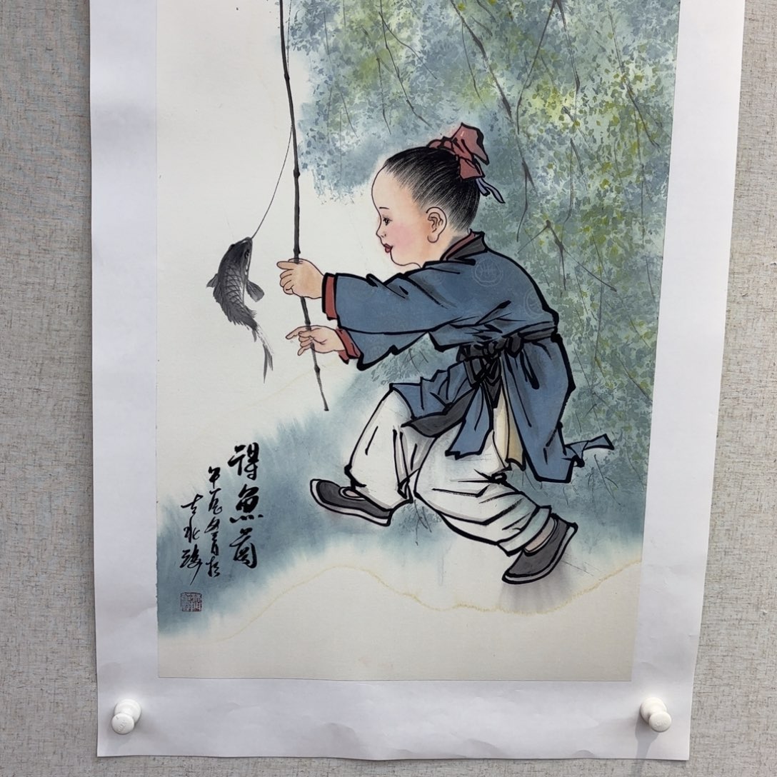 国画亲笔手绘原创