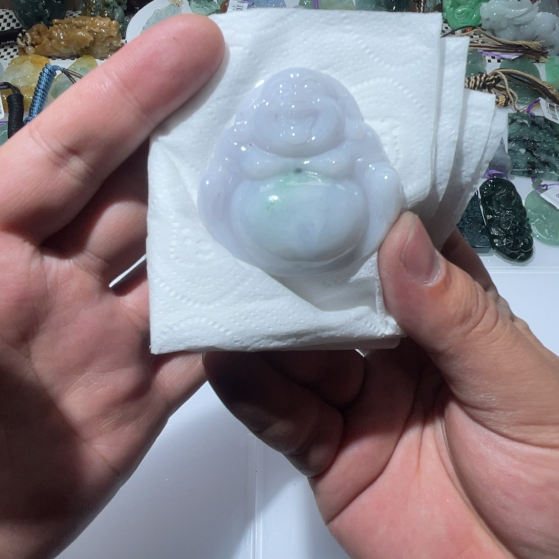 翡翠颈饰未镶嵌天然