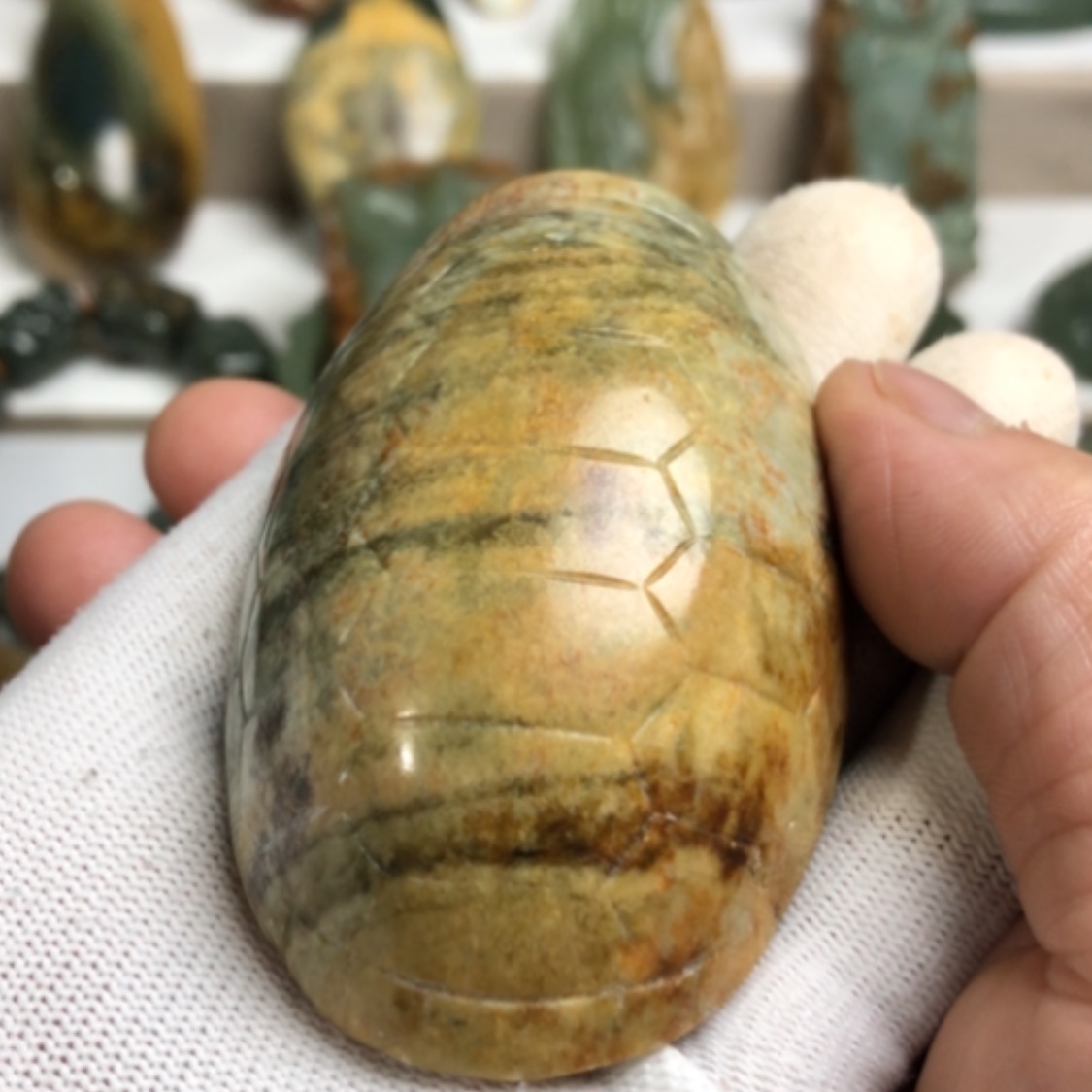 【闪购商品】岫岩河磨玉（透闪石质玉）把件未镶嵌