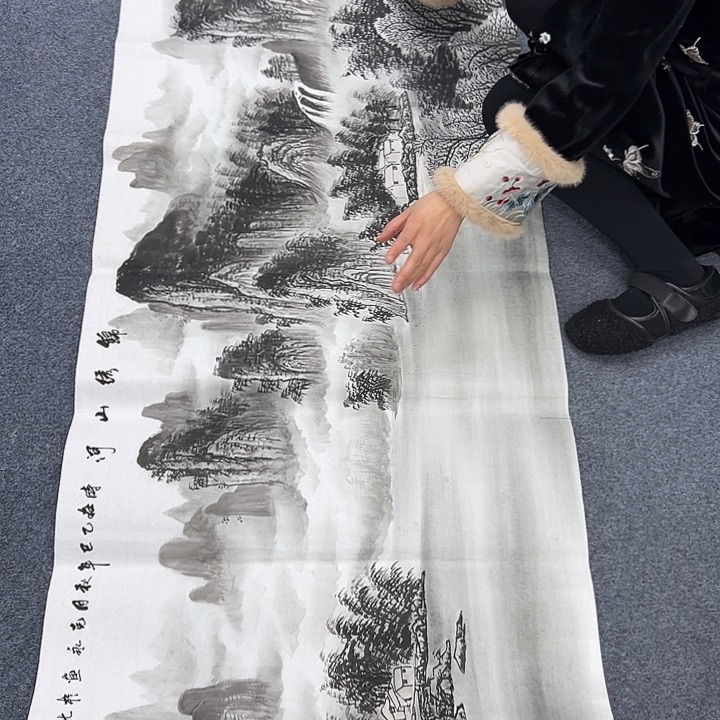 国画手绘国画大捡漏！