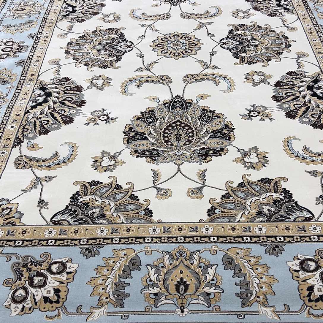 哈***黑混纺240×340比利时进口丙纶编织加厚加密