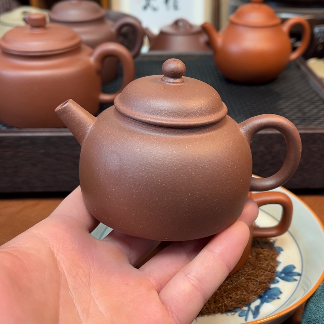 紫砂茶壶顶级紫泥