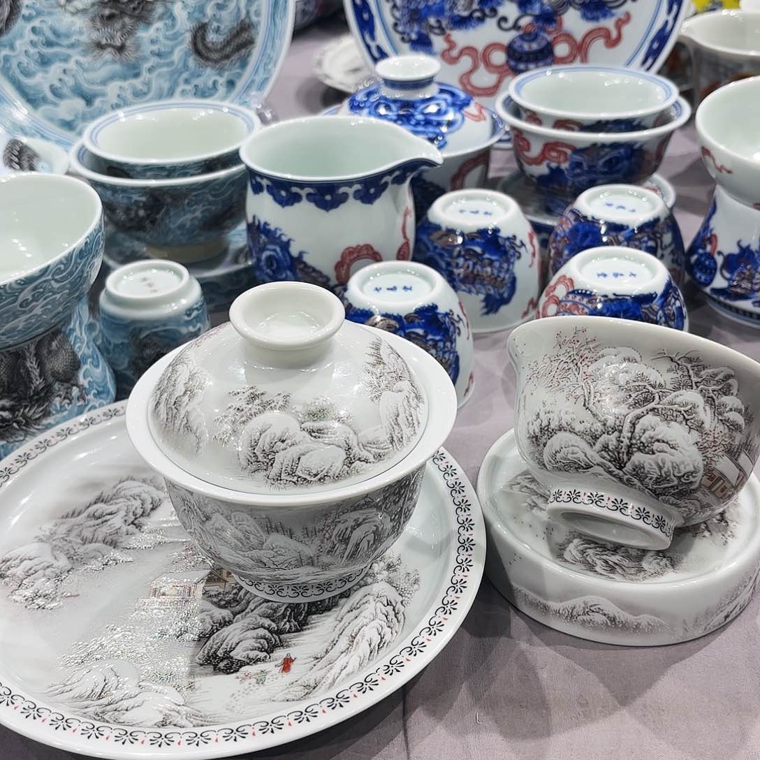 瓷片景德镇瓷器艺术