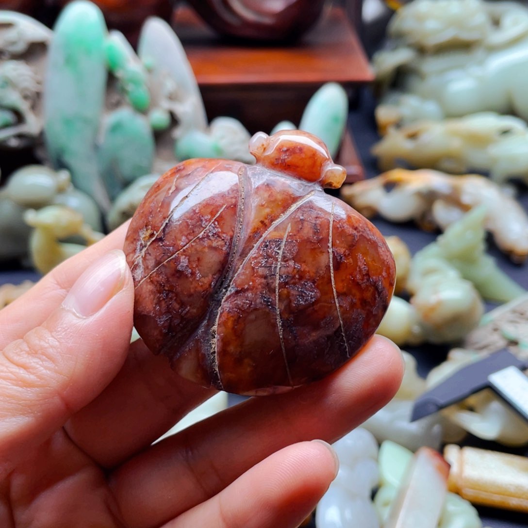 吊坠白玉菩提摆件