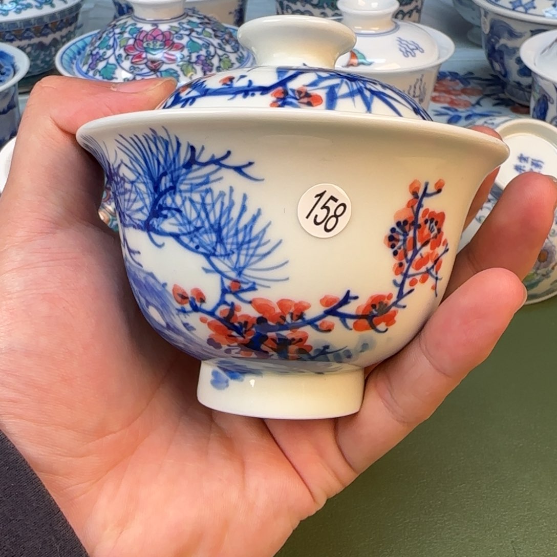 彦祖纯手工手工手绘茶具158