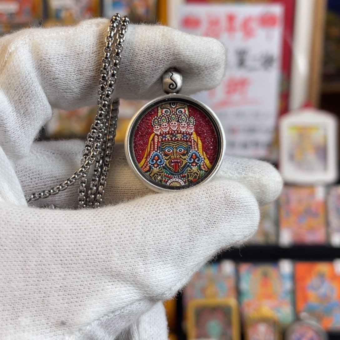 装裱画胡****屋呼噜唐卡呼噜唐卡作品