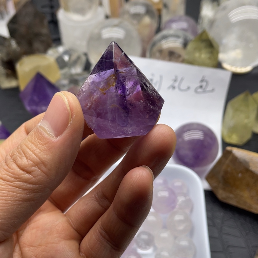 水晶216未镶嵌紫水晶