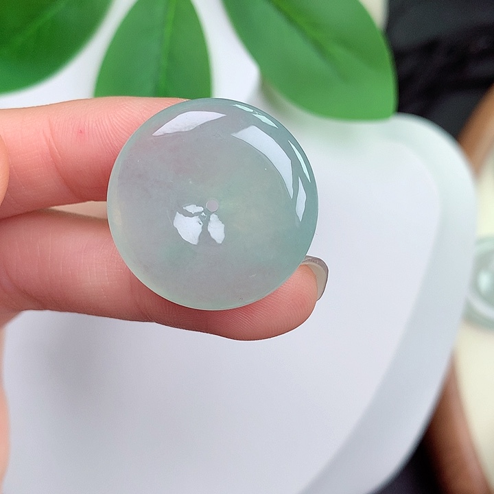 颈饰未镶嵌翡翠25.3-5.8mm
