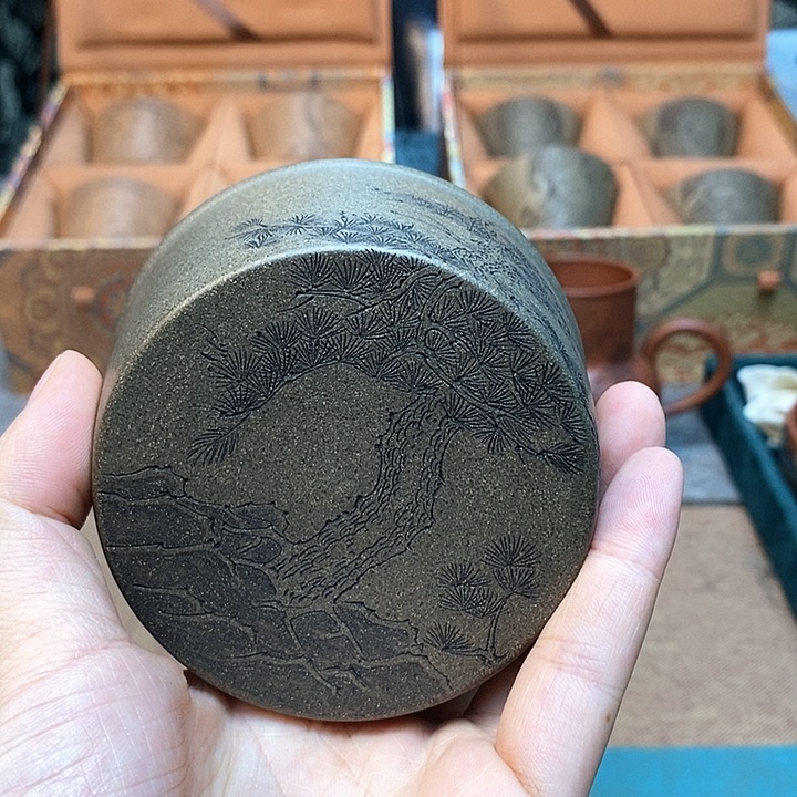 茶杯紫砂宜兴紫砂杯