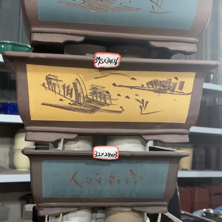 紫砂花盆              128-4