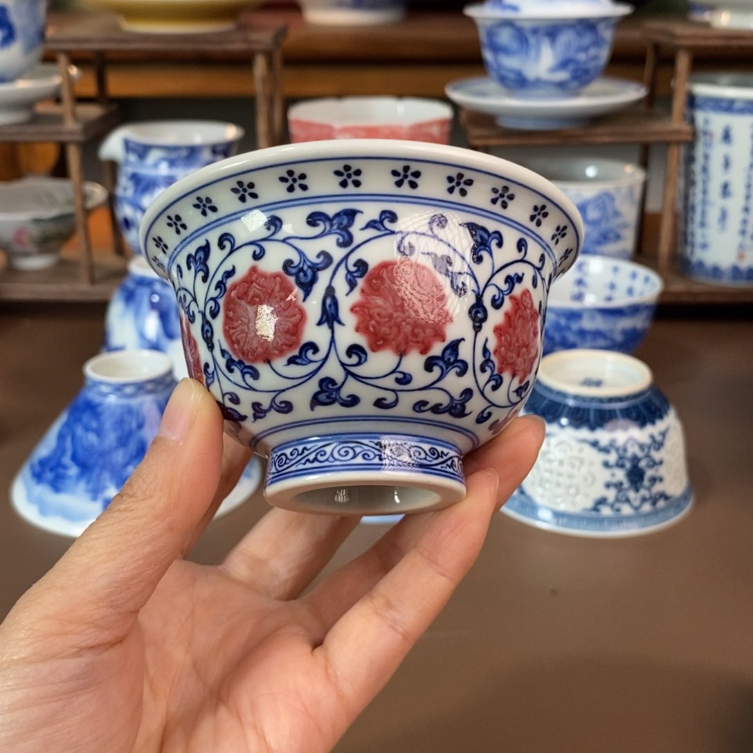 景德镇陶瓷手工手绘