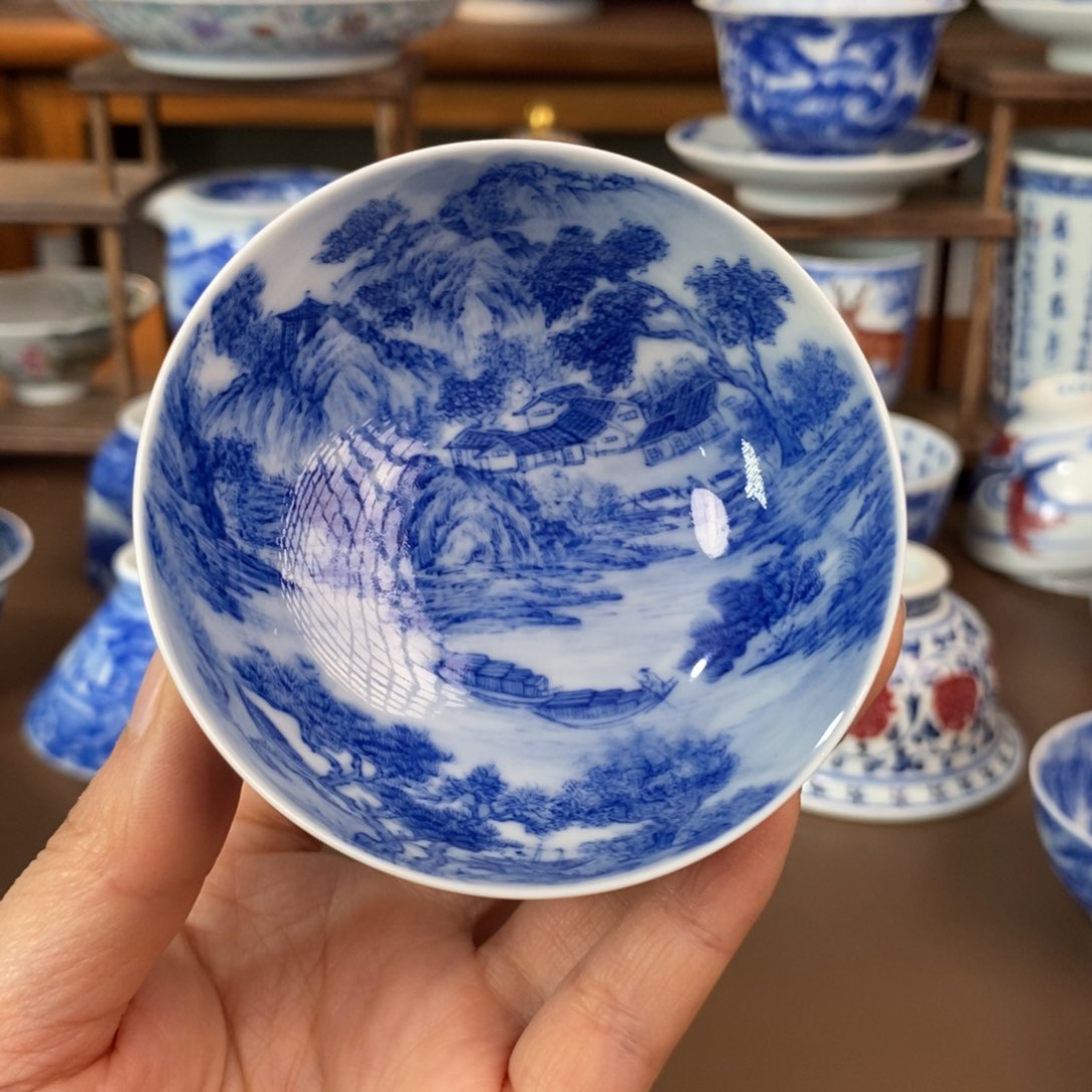景德镇陶瓷手工手绘