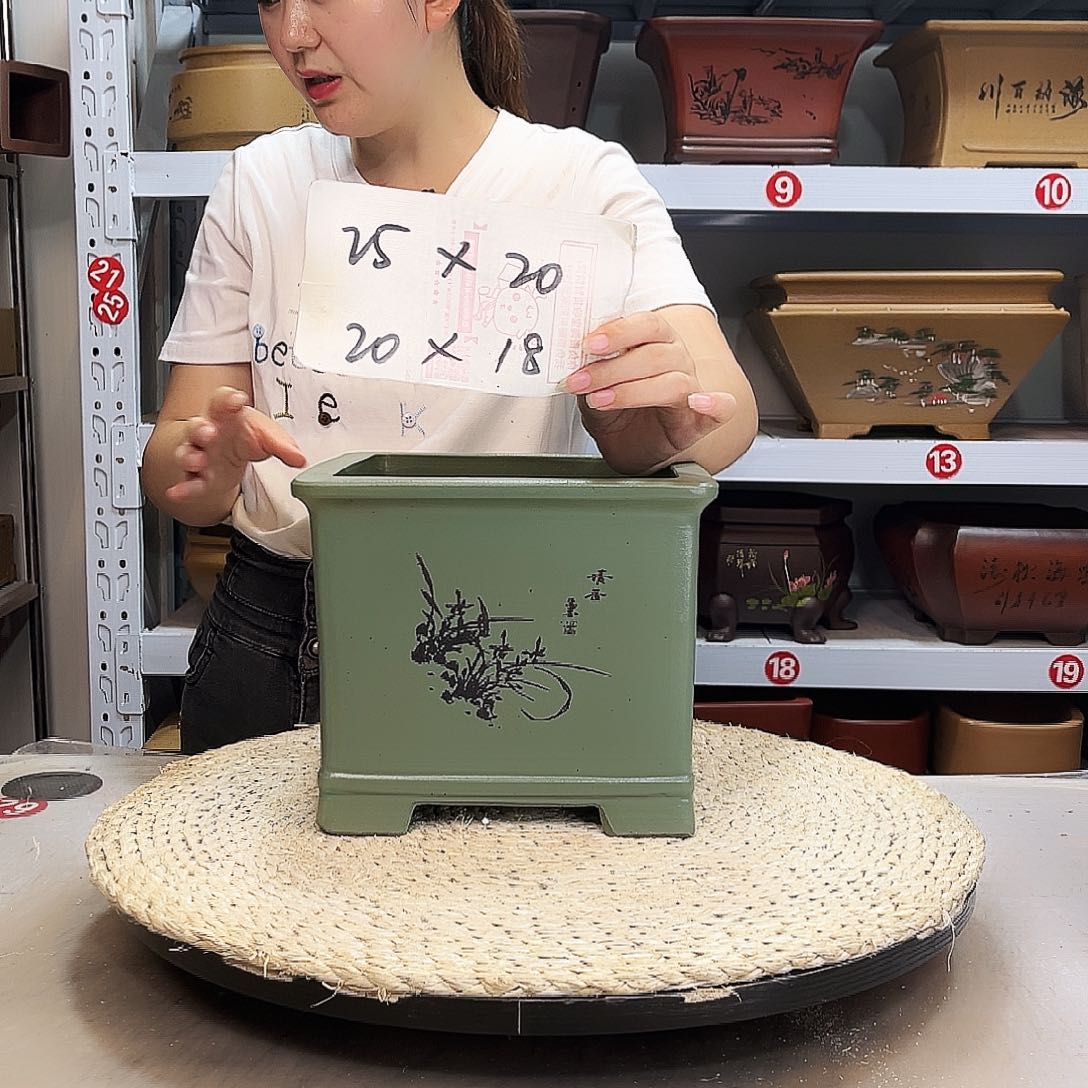 紫砂花盆紫砂花盆