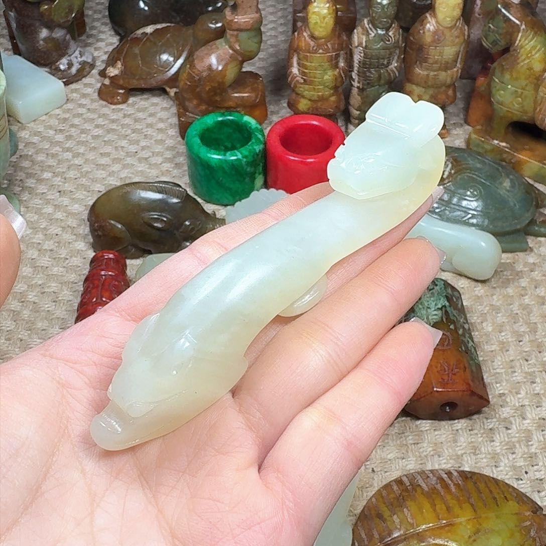 白玉菩提吊坠挂件