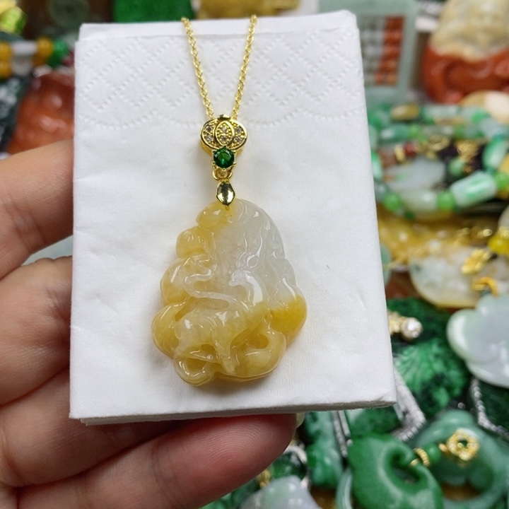 翡翠吊坠(不含链)未镶嵌