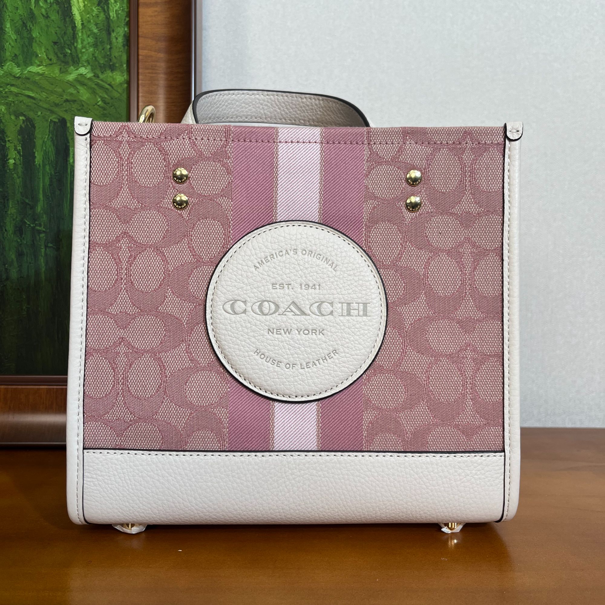 95新 COACH/蔻驰 单肩包/ 22*11*20/A502