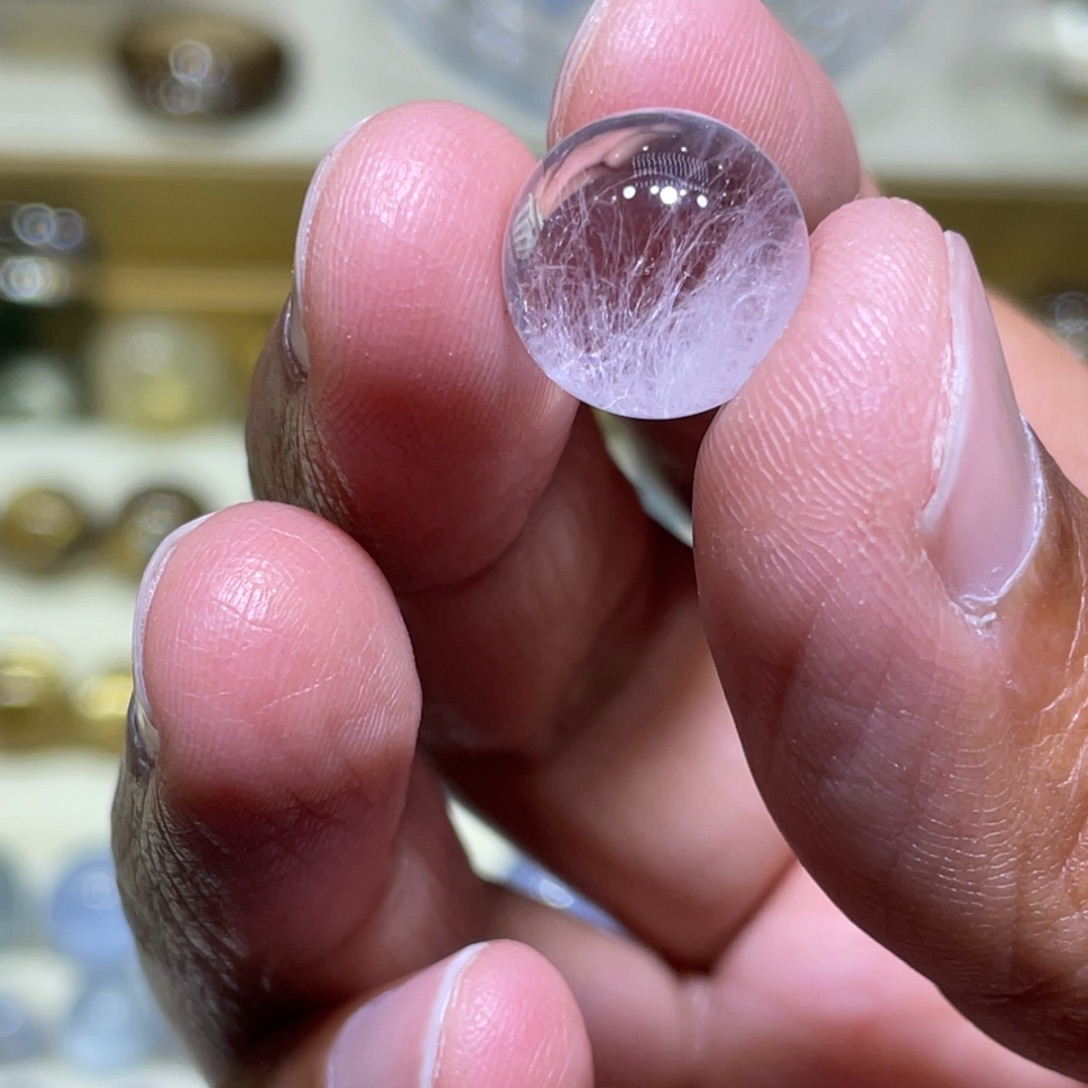 水晶珠宝半成品未镶嵌