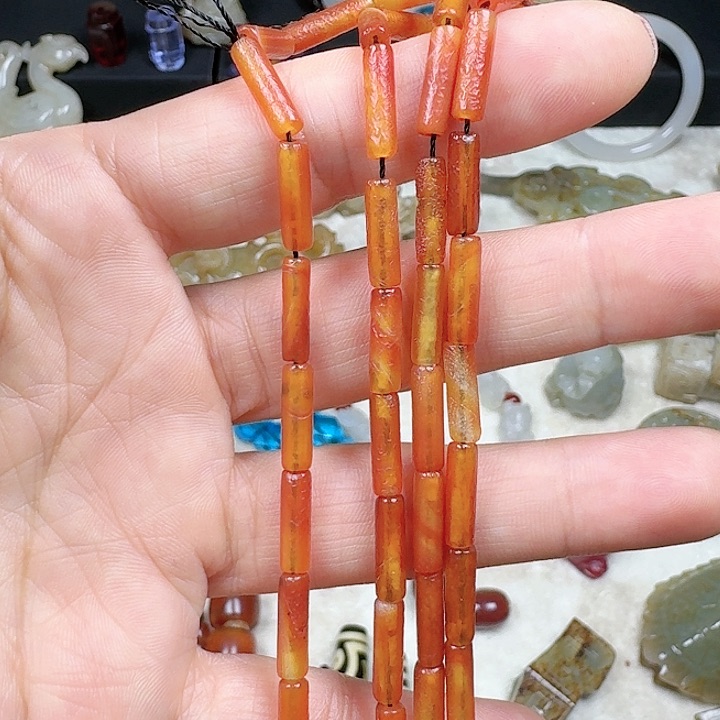 和田玉（糖玉）车挂未镶嵌