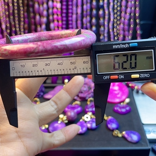 非金属樱花手镯圈口62