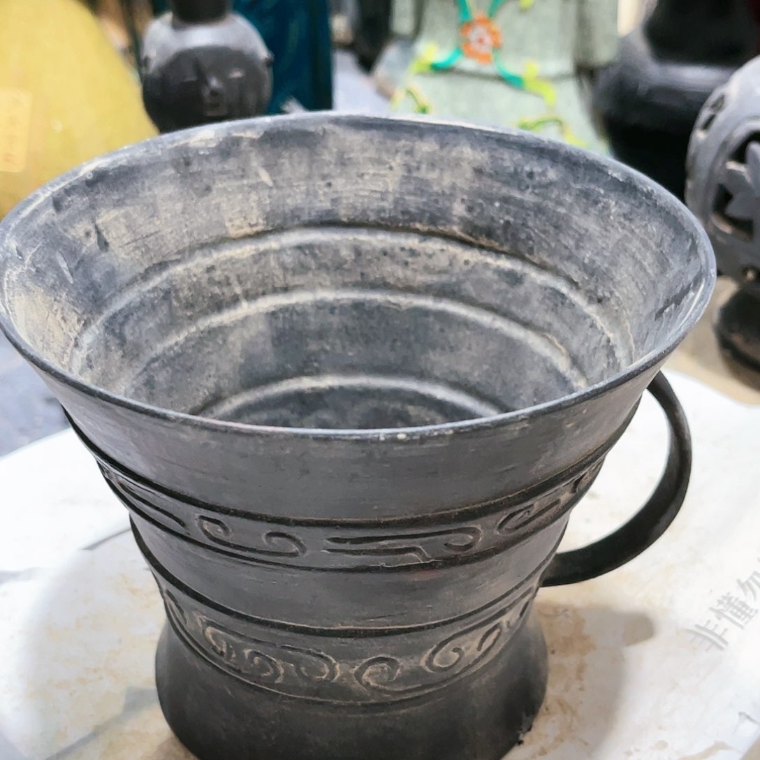 瓦当摆件摆件茶桌茶台陶瓷