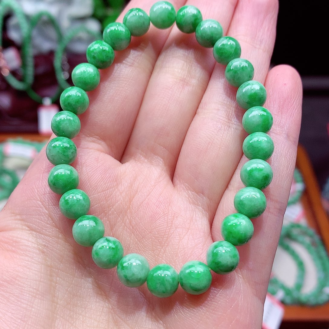 翡翠未镶嵌手链翡翠