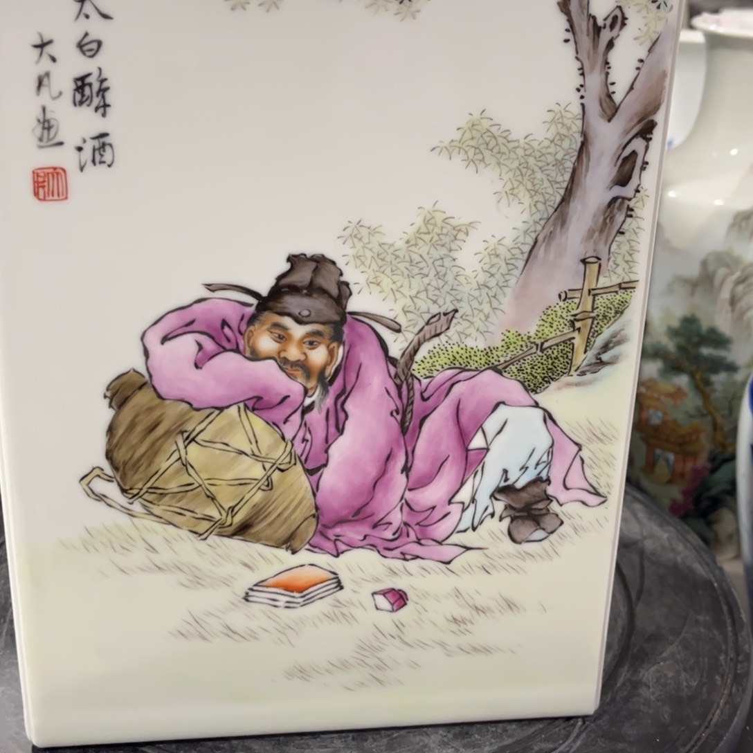 景德镇陶瓷手工手绘