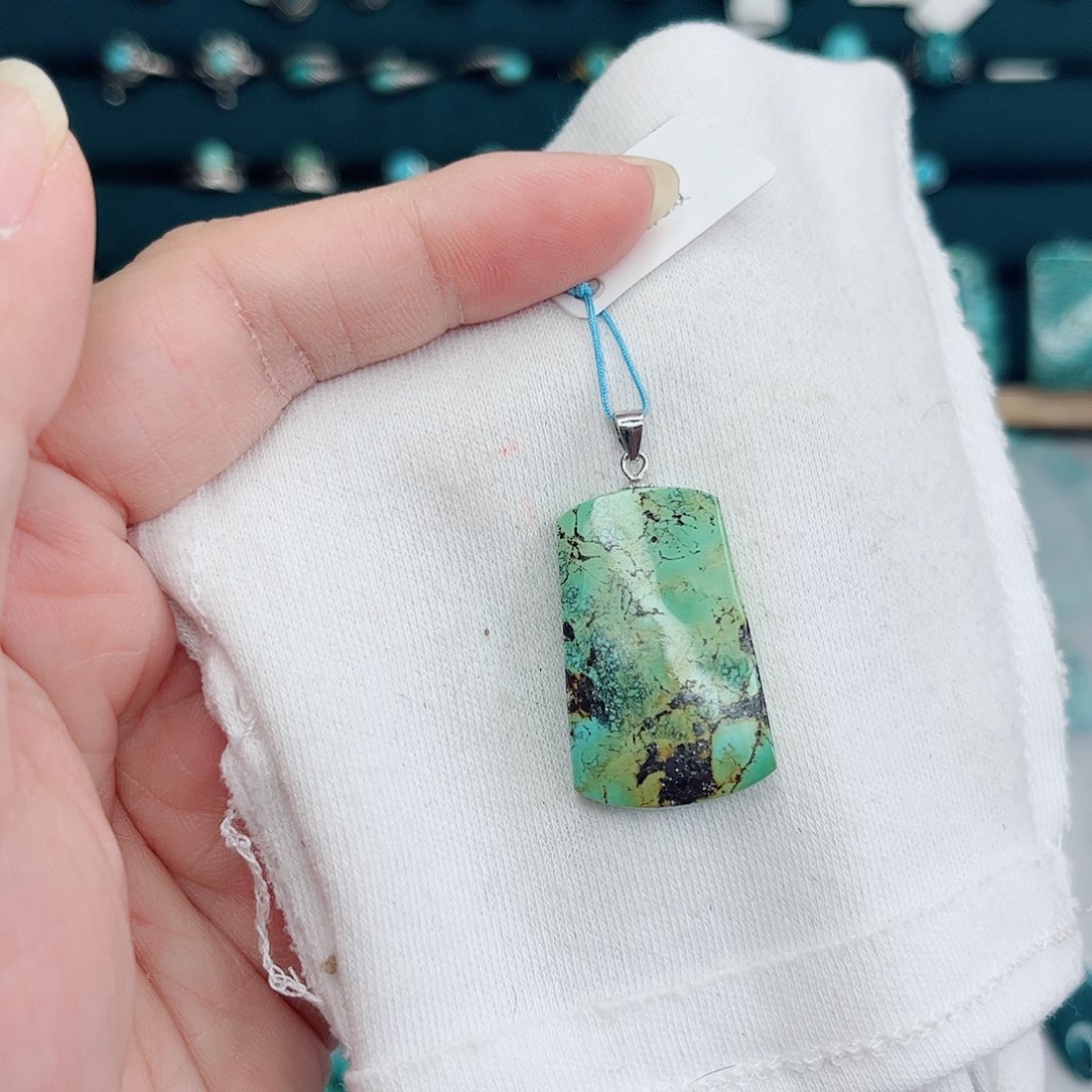 未镶嵌绿松石绿松石