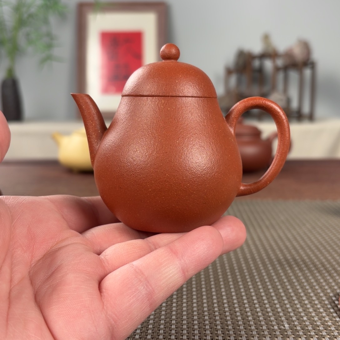 紫砂茶壶黄龙山原矿紫砂壶150