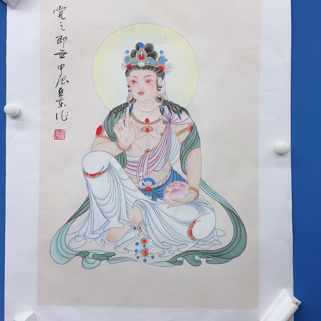 国画多次参加国内外大型