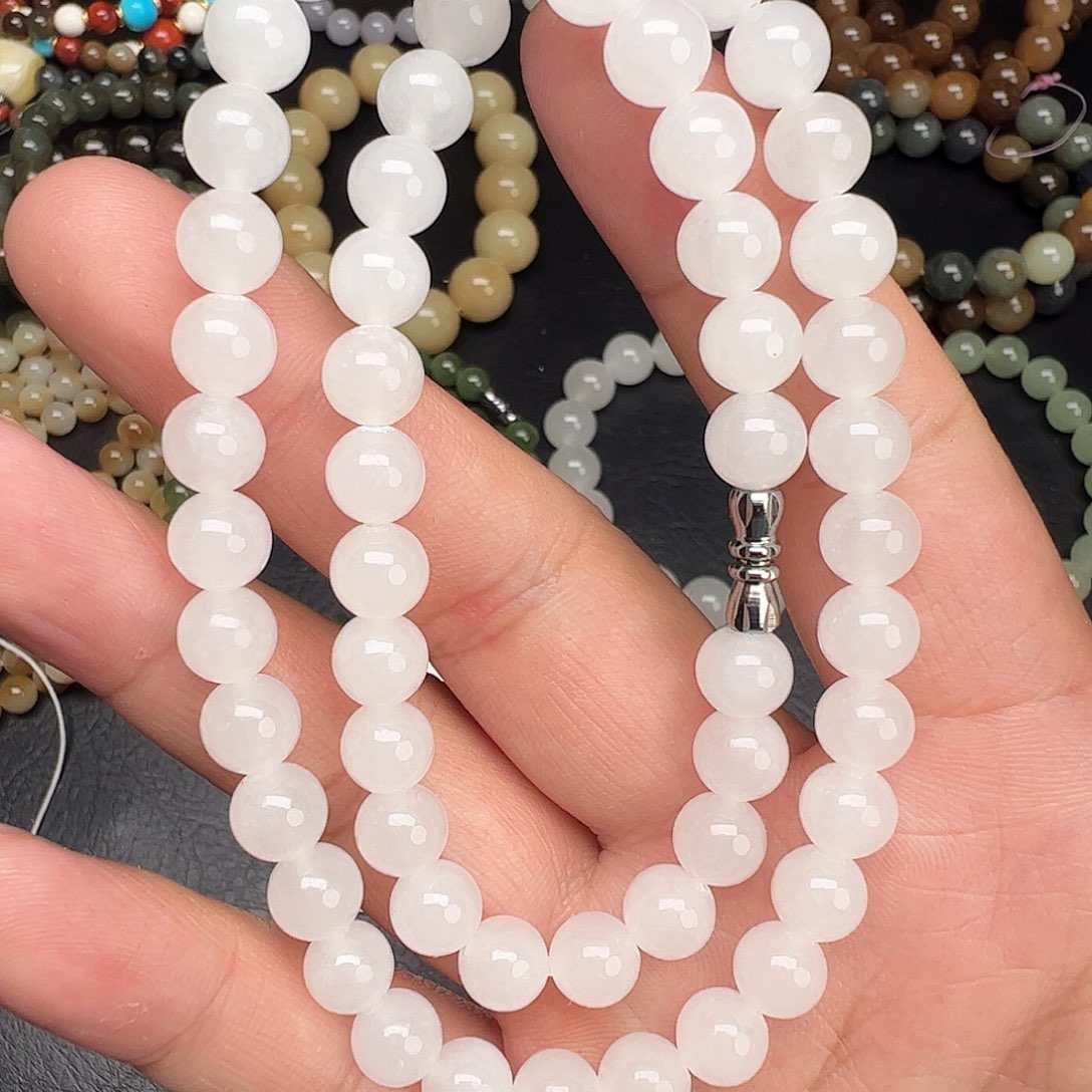 和田玉手链未镶嵌