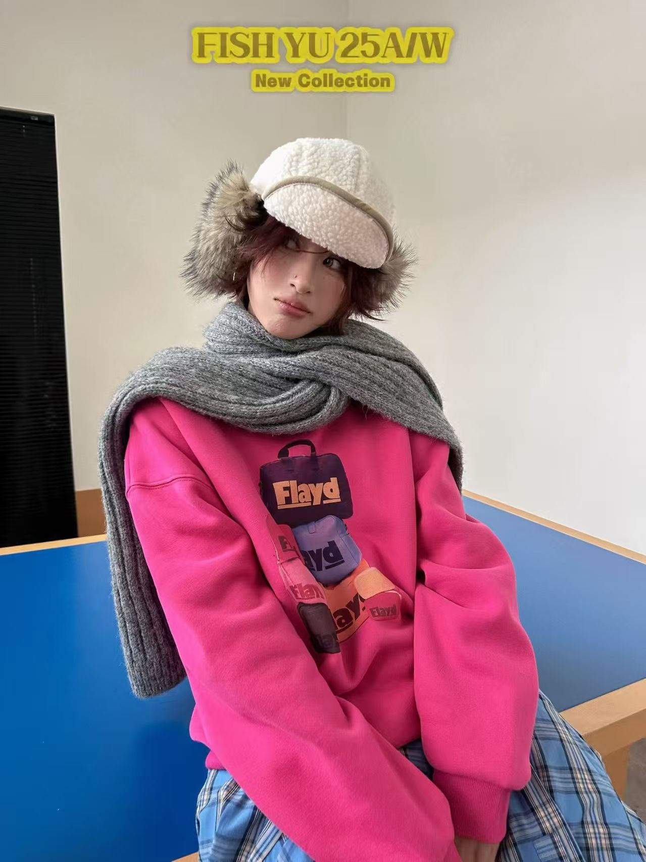 单品馆基础百搭时尚韩系简约圆领上衣