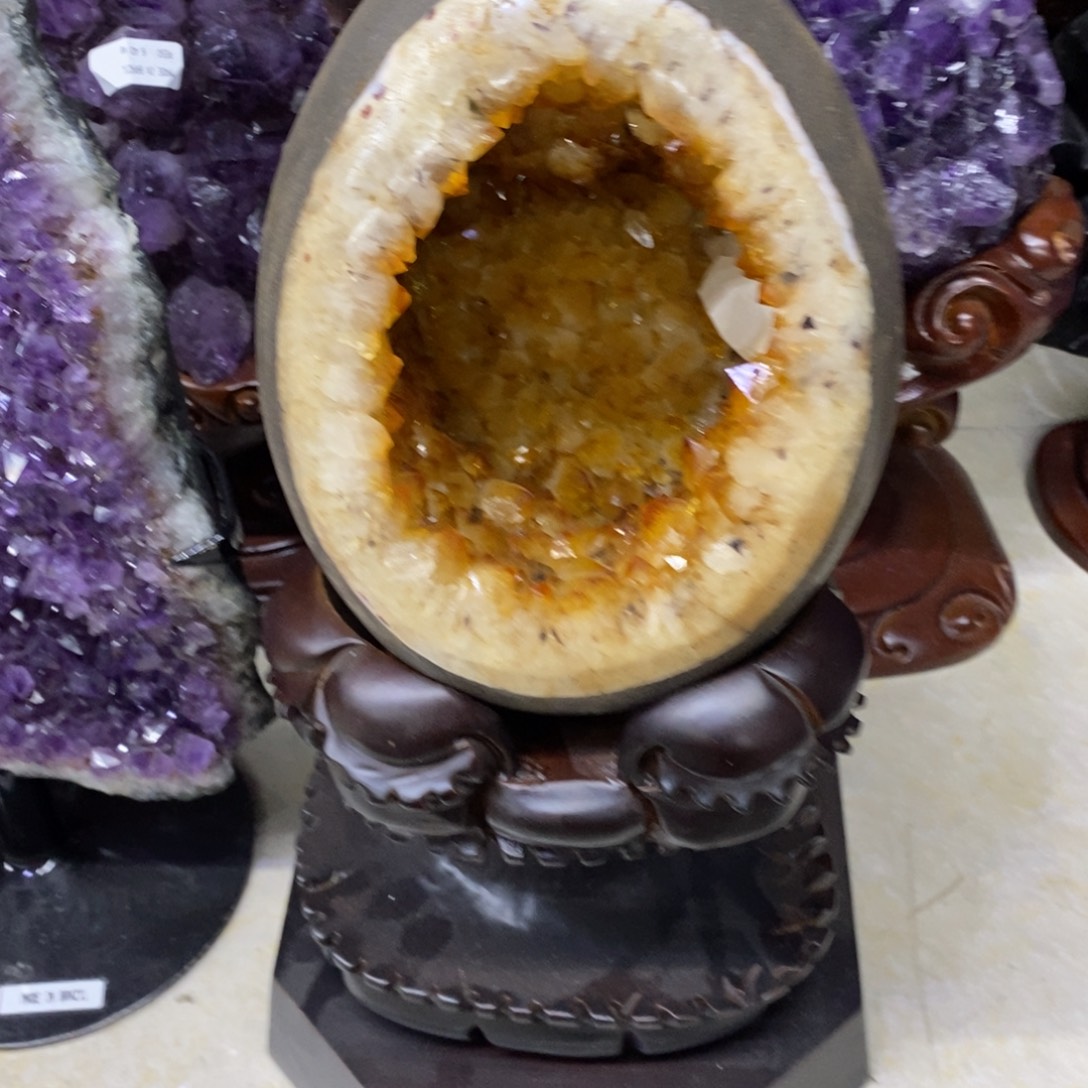 大型摆件（非配饰）未镶嵌紫晶小葛