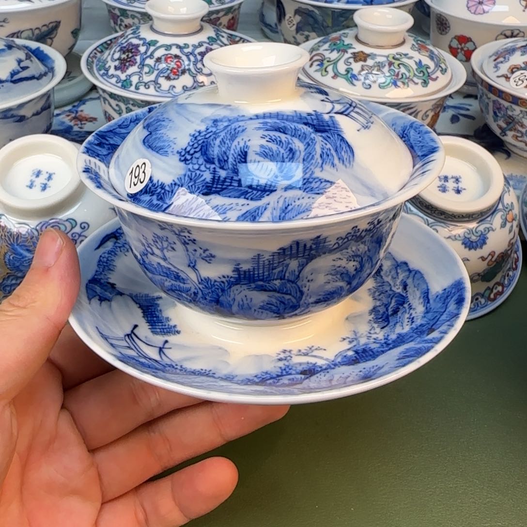 彦祖纯手工手绘茶具193