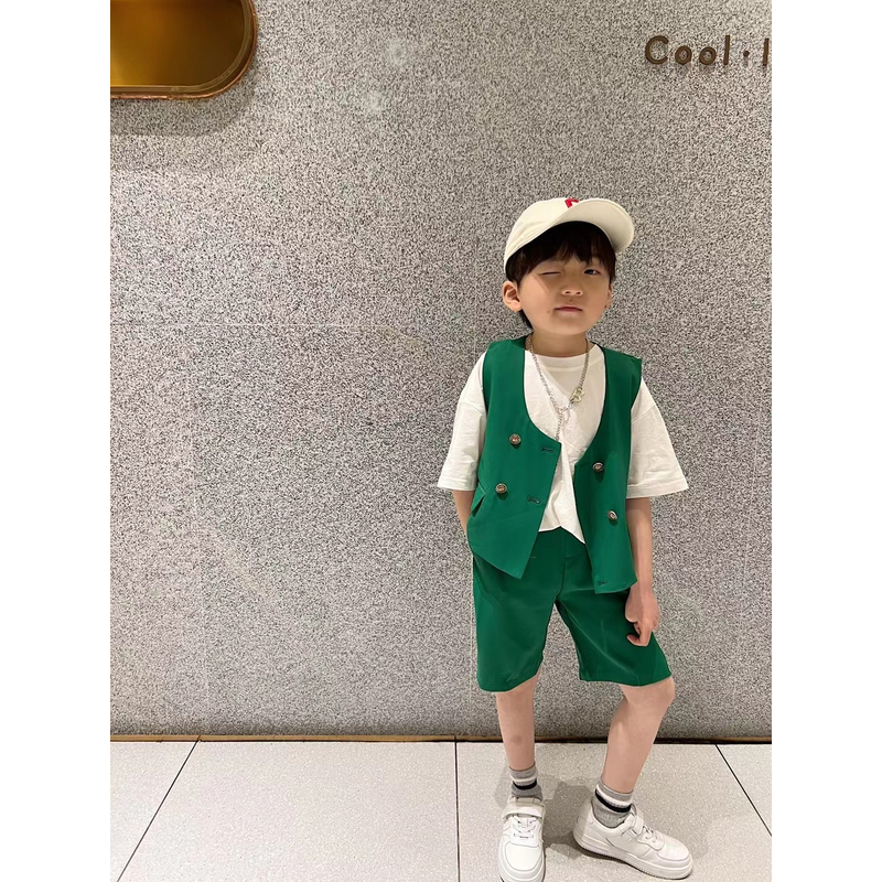 【清仓】22113马甲二件套双色可选