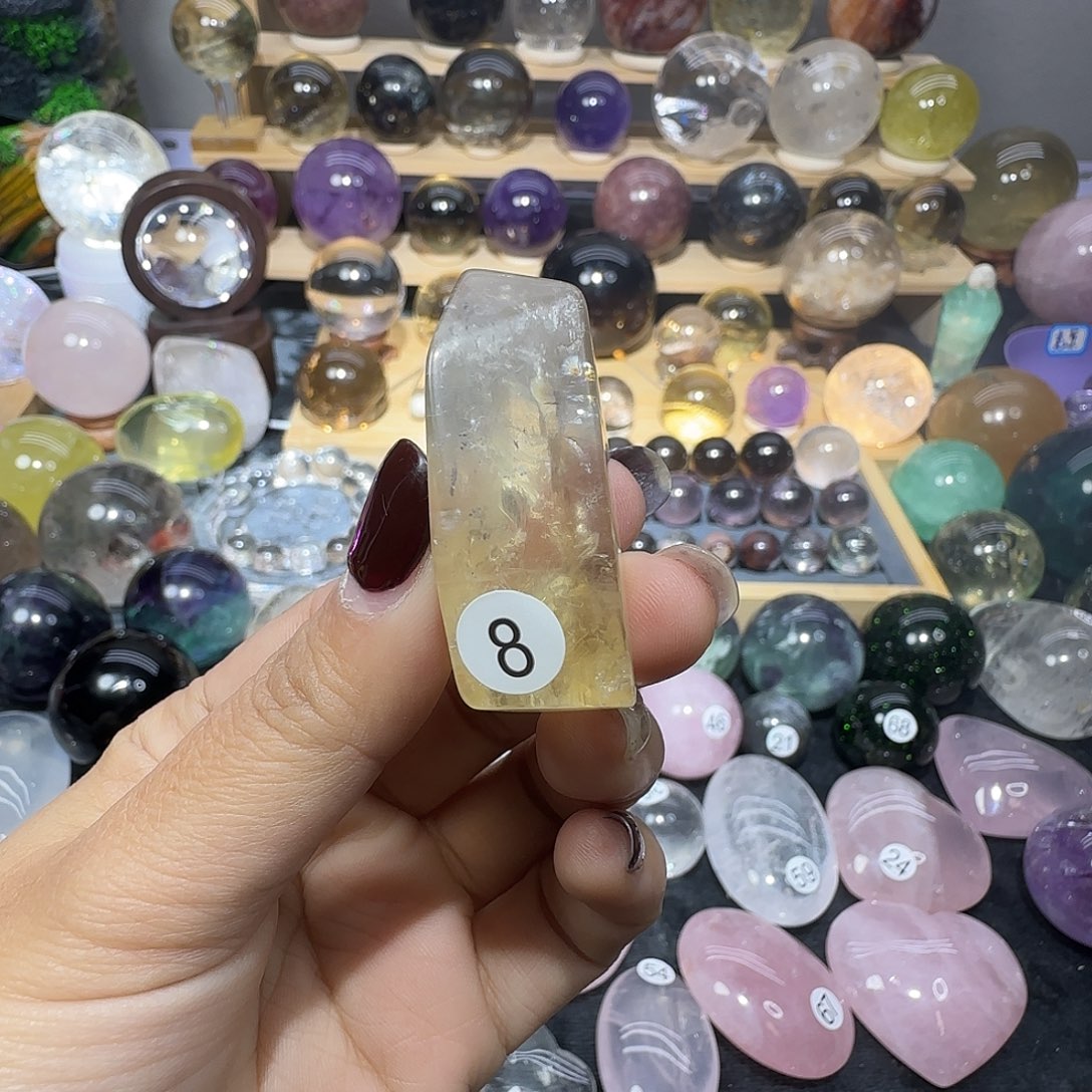 水晶未镶嵌珠宝半成品8