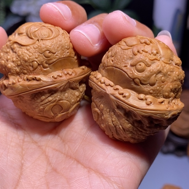 【闪购商品】核桃手串/手链米**米鲤鱼金蟾