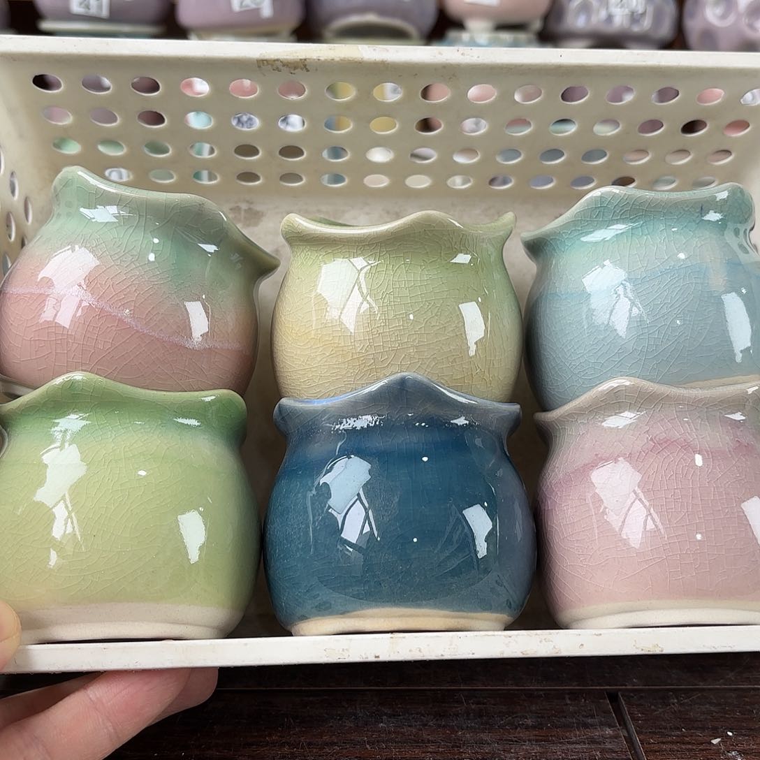 陶瓷量货/口5.5-7 高深浅搭配发6个