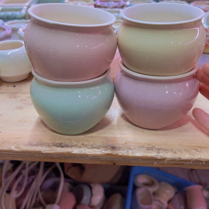 陶瓷花盆当场凑满12包邮