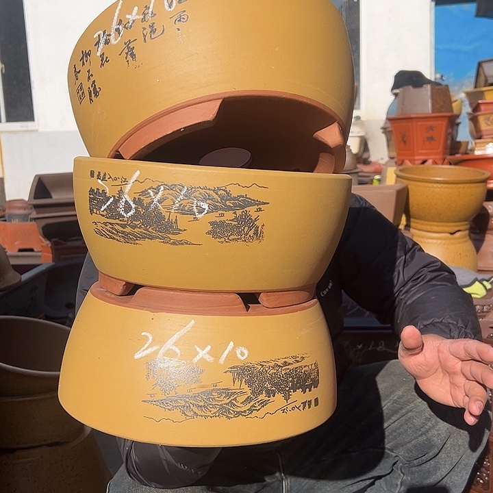 花盆紫砂紫砂花盆