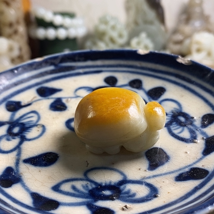 瓷片工艺品瓷盘内挂坠