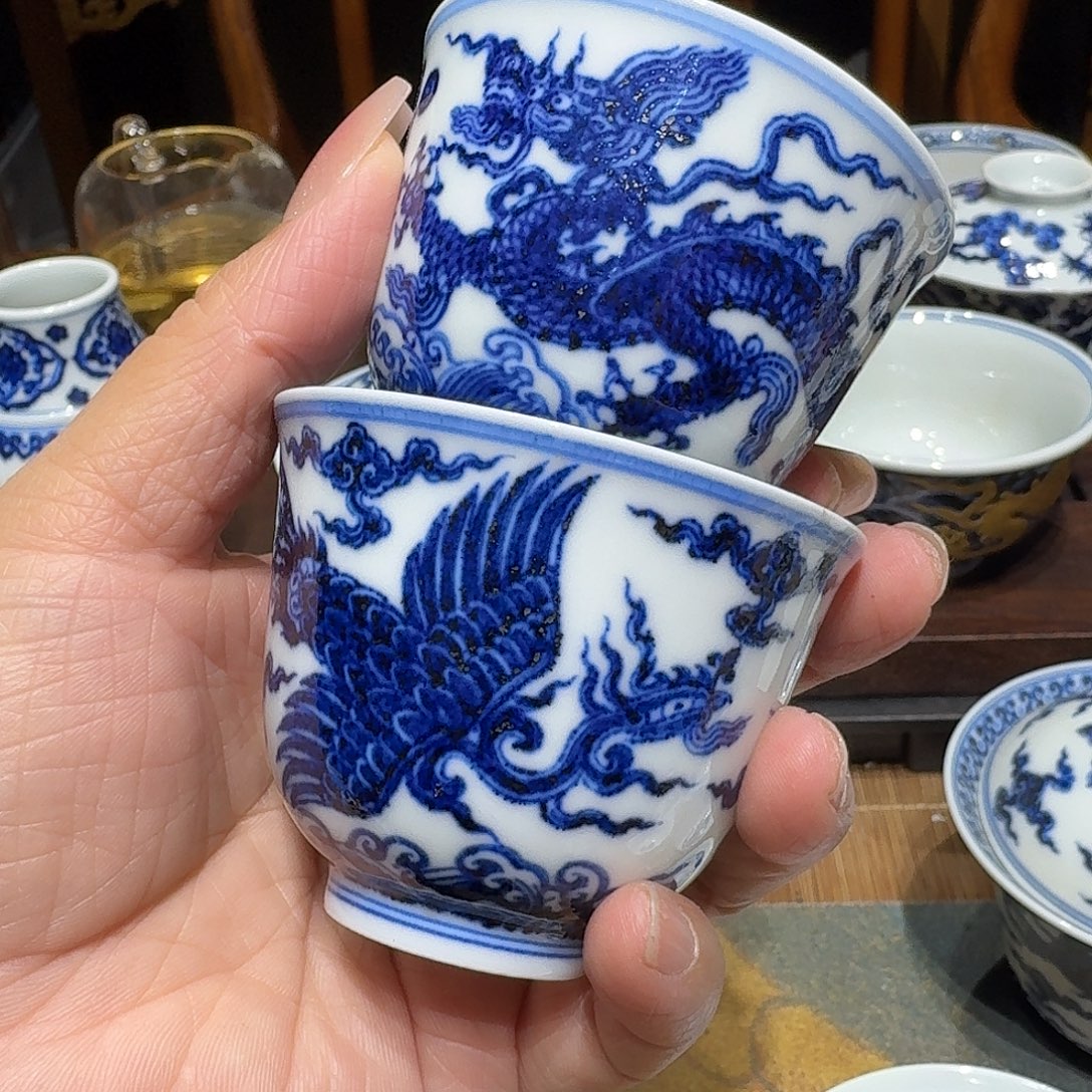 景德镇陶瓷手绘杯杯杯杯