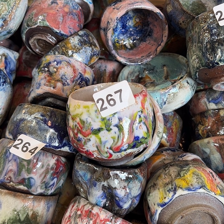 不***君志野茶器茶杯 主人杯