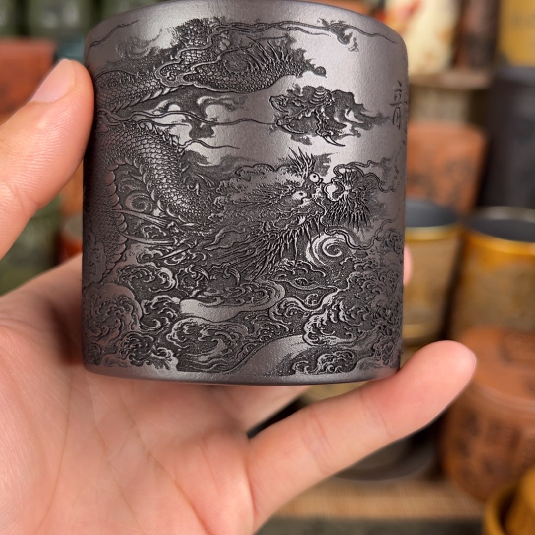 茶杯紫砂宜兴紫砂主人杯